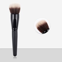 El cepillo de maquillaje de cara suave Duo Fiber Liquid Foundation Cream Cometic Tool