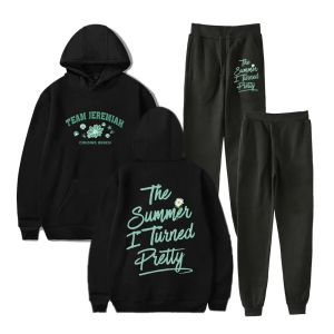 Conjunto de ropa deportiva para hombre, chándal informal, conjunto de dos piezas, sudadera y pantalones de chándal, el verano, I Turn Pretty Team Jeremiah Merch