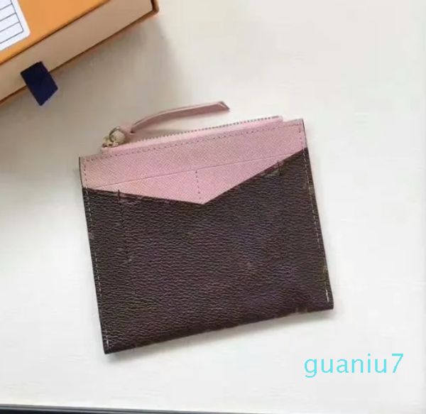 Le test nouveau Style Famous Card Holders Women Portefeuille Holdants de portefeuille Portefeuille Cuir Plomb en cuir