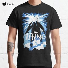 The Thing Horror Movie Classic T-shirt Funny Mens Tshirts Custom Aldult Teen Unisexe Digital Printing Tee Shirt XS-5XL Classic 240420