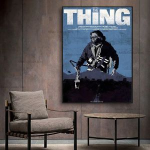 The Thing Movie Poster Horror Classic Film Art Print Canvas Painting Wall Art Pictures For Nordic Slaapkamer Cinema Home Decor Gift