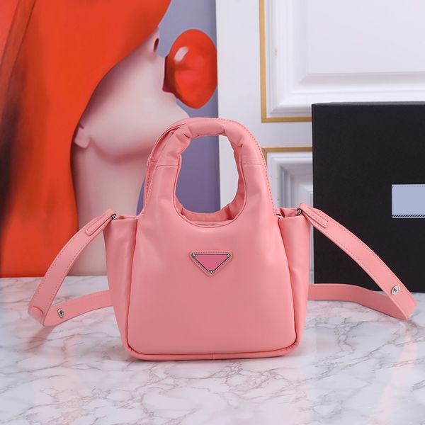 los bolsos de mano Bolsos cruzados de alta calidad Bolsos de hombro de cuero suave Mini bolsos de mujer rosados Bolsos de diseñador Bolsos de lujo Nuevos bolsos de cesta de verduras Monederos de embrague para mamá