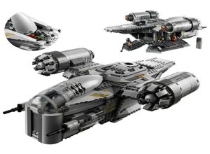 De UCS Razor Crest per model compatibel met 75292 STAR TOYS WARS WARS BOUWBOOKS BRICKS KIDS KIRSTAND TOYS CADEAS 2204296152145