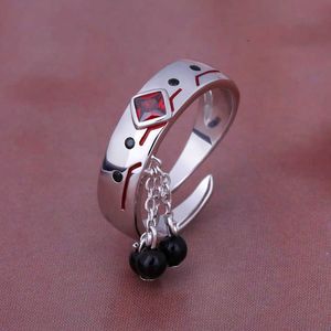 The Untamed Anime Grandmaster of Demonic Cultivation MDZS Cosplay Ring S925 Silver Couple Finger rings Fashion Jewelry Gift Y0913