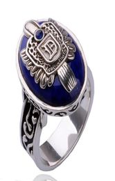 The Vampire Diaries Ring New Fashion Punk Blue Email Ring For Women Men Men Mode Jewelry Accessories2398864