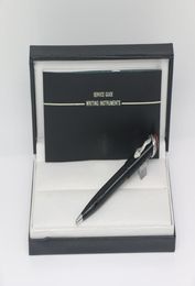 De verschillende stijlen Ballpoint Black Body With Silver Snake Trim 7 Color School Office Trainery Writing Pens Perfect Gift3657165