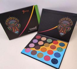La palette Wahala 20 couleurs palette d'ombre palette scintiller mate mate facile à porter longLast347m84198394562621