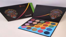 La palette Wahala 20 couleurs palette d'ombre palette scintiller mate mate facile à porter longlasting200i1713059
