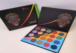 La palette Wahala 20 couleurs palette d'ombre palette scintiller mate mate facile à porter longLast347m84198393135815