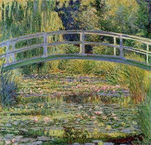 El estanque de nenúfares, 1899 de Claude Monet Óleo sobre lienzo Reproducción de pintura Pinturas de paisaje pintadas a mano Imagen en la pared para baño Impresionista