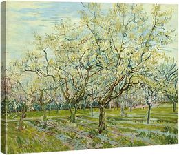 The White Orchard by Van Gogh Famous Oil Paintings Reproduction Toile imprimés Mur Art Green Tree Picture pour la chambre DÉCORATIONS MODERNE MODERNE