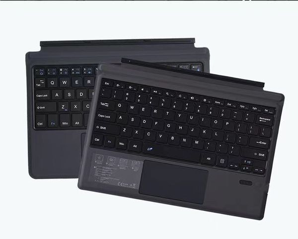 El teclado inalámbrico es adecuado para la interfaz de carga Tipo-C de Microsoft Surface PRO3 4 5 6 7 Tablet Tipo C con la función de la versión táctil