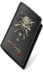 The Witcher Wallet Wild Hunt Purse 3 Game Short Long Cash Note Case Money Notecase lederen Burse Bag Card Holders8485991