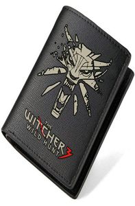 The Witcher Wallet Wild Hunt Purse 3 Game Short Long Cash Note Case Money Notecase lederen Burse Bag Card Holders3523657
