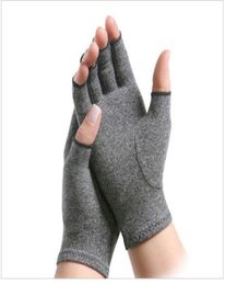Thefound 2019 Nuevos guantes de compresión de cobre dedos artritis articulación dolor carpiano brazo4239324