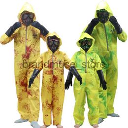 Thème Costume Adulte COS mâle et femelle crise biochimique zombie individus infectés costumes de performance parent-enfant Halloween rayonnement nucléaire J231024