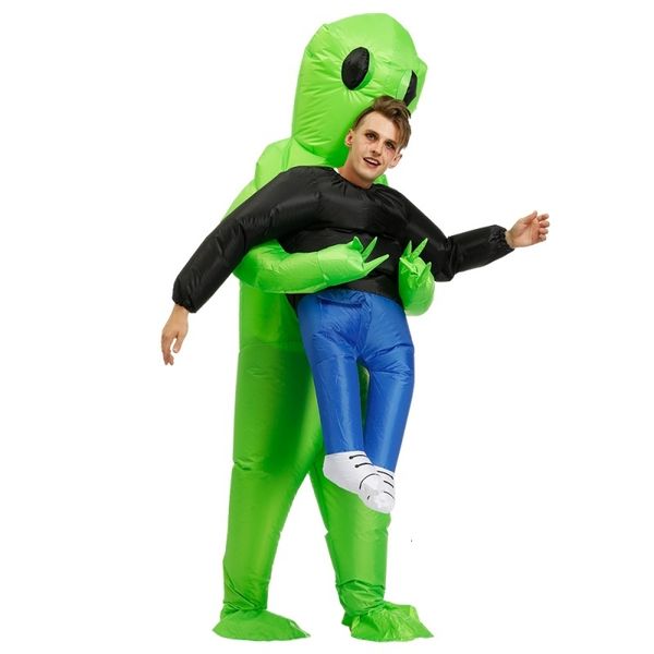 Thème Costume Adulte Enfants Gonflable Alien s Cosplay Costume De Fête Monstre Mascotte Halloween costumes pour Homme Femme 221130