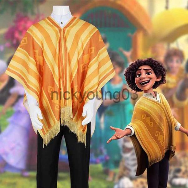 Thème Costume Anime Camilo Cosplay Costume Camilo Madrigal Cosplay Costume Cape Camilo chemise Cape manteau uniforme ensemble costumes Halloween tenues x1010