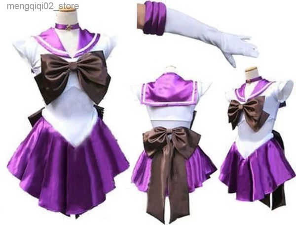 Tema Costume Anime Sailor Moon Cosplay viene la figura de anime Vestido Vestido Halloween viene para mujeres traje de peluca Loli Partido de ropa uniforme Q231010