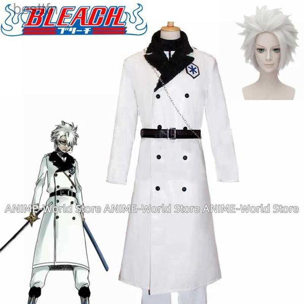 Traje temático Bleach Hitsugaya Toushirou Cosplay viene fiesta Halloween Navidad Cos Personaliza cualquier tamaño L231013