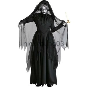 Thème Costume Carnaval Halloween Spooky Fantôme Sorcière Pour Femme Costume Sans Coeur Vampire Cadavre Mariée Spooktaculaire Cosplay Fantaisie Robe x1010