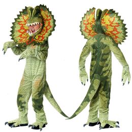 Traje temático Disfraces de Navidad Niños Niñas Triceratops Cosplay Set Niños Mono Halloween Carnival Props Fiesta de Purim Dinosaurio para niños 221130