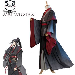 Costume de thème cool cosplay Wei Wuxian Cosplay Mo Xuanyu Anime grand maître de la culture démoniaque Dao Zu Shi hommes 230912