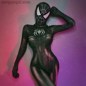 Theme Costume Cosplay Sexy Zentai Suit Woman Jumpsuit Super Hero Zentai Come Full Bodysuit Fancy Outfit Carnival Party Dress T231011