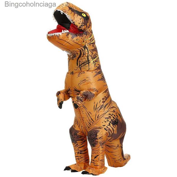 Thème Costume Dinosaure Iatable Venez Fantaisie Mascotte Anime Halloween Party Cosplay Vient pour Adultes Enfants Intéressant Dino Cartoon SuitL231013