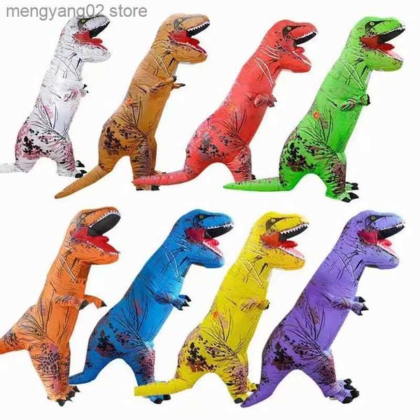 Thème Costume Table de dinosaure Venez Full Body Dinosaur Anime Cosplay Vient Funny Party Dinosaur Halloween Venez pour adulte T231013