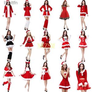 Themakostuum Elegante vrouwenjurk 2020 Nieuwe dames cosplay Come Christmas Santa Claus Stage Show Clothing Sexy Red Cos Dancing Robe Gownsl231013