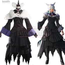 Themakostuum Final Fantasy XIV FF 14 Y'shtola/Ya Shutora Cos Cosplay Come Party Kerstmis Halloween Op maat gemaakt elke maatL231013