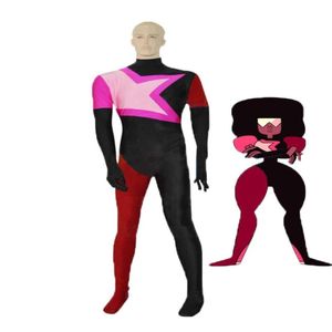 Costume à thème Grenat de Steven Universe Femme Super-héros Catsuit Cosplay Halloween Zentai Suit4785445 Drop Delivery Apparel Costume Dhx5E