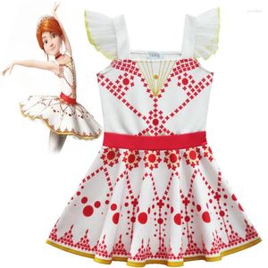 Costume à thème pour filles, Cosplay, ange, amour, Ballet, sans manches, écharpe, robe fantaisie pour fête d'halloween et de mariage