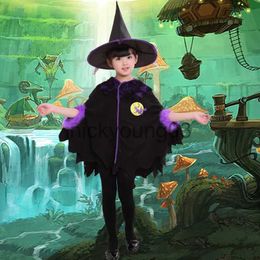 Costume à thème Costume d'Halloween pour enfants Costumes de cosplay Cape Costume de fête de festival Costume de spectacle sur scène Costume d'Halloween pour fille x1010