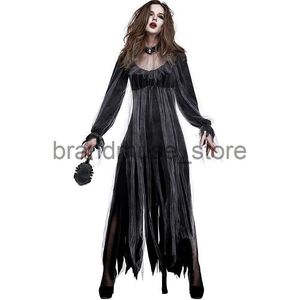 Costume de thème Halloween Costume nouvelle fête fantôme mariée zombie costume bar fête scène vampire diable Costume J231024