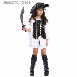 Themakostuum Halloween Meisje Piratenfeest Kom Cosplay Kindermeisje Piraat Rollenspel Kom Prestatie Kom Halloween ComeL231013