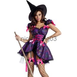 Themakostuum Meerdere Heks Voor Vrouw Kostuum Carnaval Halloween Leuke Magische Tovenares Speelpakje Cosplay Fancy Feestjurk x1010