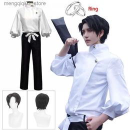 Thème Costume Okkotsu Yuta Cosplay Jujutsu Kaisen Okkotsu Yuta Cosplay Venez Anime Uniforme Perruque Costume Halloween Venez Adulte Q240307