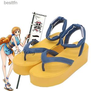 Traje temático Una pieza Anime Nami Cosplay Zapatos Botas Juego Juego de rol Halloween Carnaval Fiesta Traje Navidad Propl231013