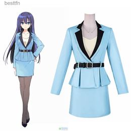 Costume à thème unisexe Anime Cos Engage Kiss Yugiri Ayano Outfit Cosplay Comes Halloween Christmas Party Sets Uniformes SuitsL231013
