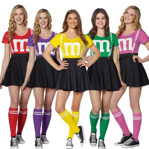 Thème Costume Femmes Écolière Japonaise Cosplay Uniforme Fille Sexy Gleeing Cheerleader Costume Ensemble Cheerleading Outfit Halloween Costume Femme 230530