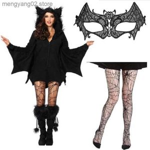 Thème Costume Femmes Vampire Chauve-Souris Adulte Combinaison Halloween Déguisement Tenue Mascarade Animaux De Fête Cosplay Venez T231011