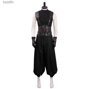 Themakostuum Zack Fair Cosplay komt volledige set Halloween Kerst Cos Party ClothesL231013