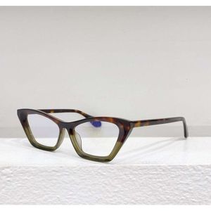 THEO Mille89 retro cat-eye bril Near-vision frame Heren Zwart frame Sheet frame 2024 nieuwe dames make-up gratis bril