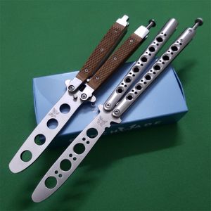 Theone Balisong Trainer Free Swinging mes voor benchmade Infidel BM40 BM41 BM42 BM43 BM46 BM47 BM49 BM51 3300 3310 3400 9400 Knives 9070 A07 13 11 9 10 Inch C07 Tool