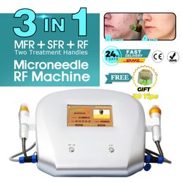 2 ans de garantie microneedle fractionné rf anti-âge machine radiofréquence micro aiguilletage traitement de la peau du visage approuvé par la FDA ce