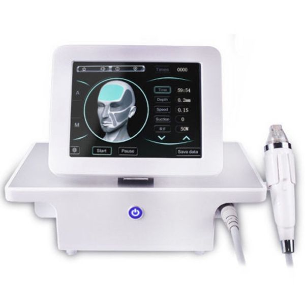 Portable Microneedle Micro Needle Fractional RF Rajeunissement de la peau Machine de beauté Équipement de suppression des rides CE Lifting du visage Traitement des vergetures Anti-acné