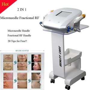 Microneedle Portable Fractional Radio Frequency RF Skin Tighting Machine for Home UseSalon with CE Approval