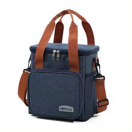 Youshaw Bolsas de hielo térmicas para el trabajo, lonchera, bolsa de transporte de alimentos, bolsos portátiles de viaje para Picnic, bolsos aislados para mujeres y hombres, bolso de hombro